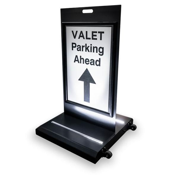 Valet Parking stand sign
