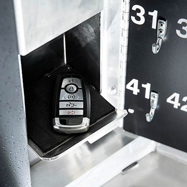 Secure valet parking stand - Defender Key Drop