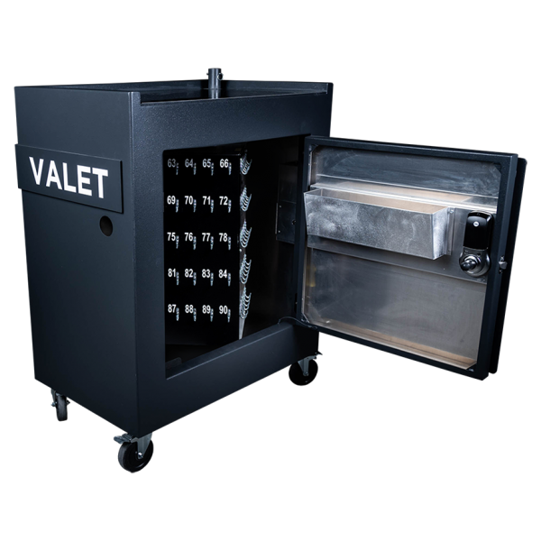 Secure valet parking stand - Sentinel 40 - internal shot
