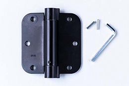 Spring-Loaded Door Hinge for valet vault product